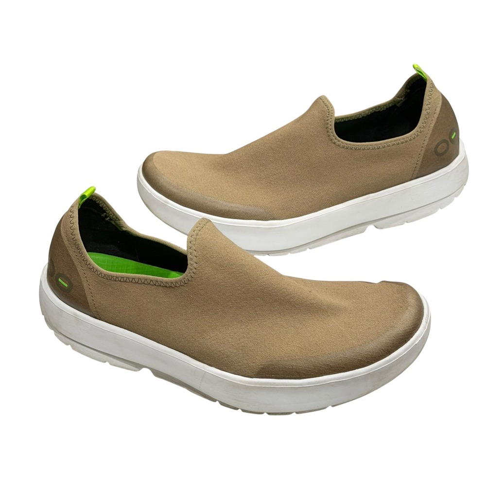 Ooofos OOmg eeZee Low Shoes Women 10 Brown Recovery Footwear Orthopedic Wellness